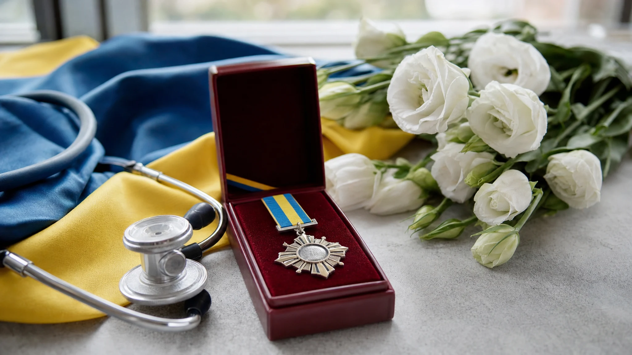 Ілюстрація до повідомлення про державні нагороди українським медикам